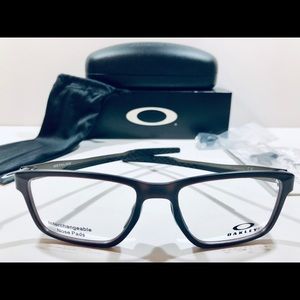 Oakley Men's Eyeglasses Metalink Matte Amber Frame